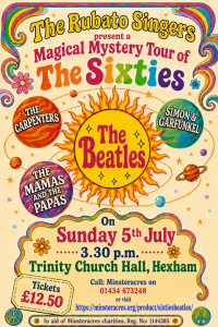 The Rubato Singers Present: A Magical Mystery Tour of The Sixties